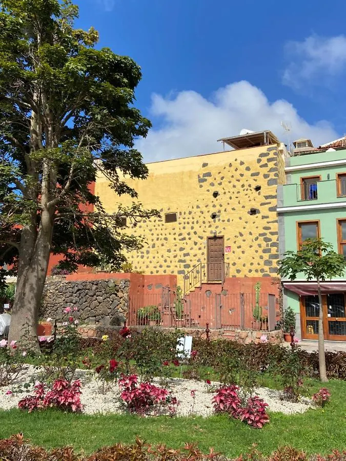 Daire Studio Canario With Patio - Casa Del Indiano La Orotava